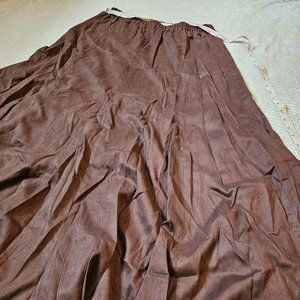 Coldwater Creek Brown Long Skirt